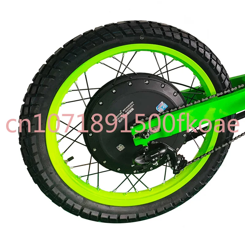 ชุดแปลงมอเตอร์ไซค์ไฟฟ้า QS273  - 12000W Electric Motorcycle Hub Motor บทวิจารณ์และราคา